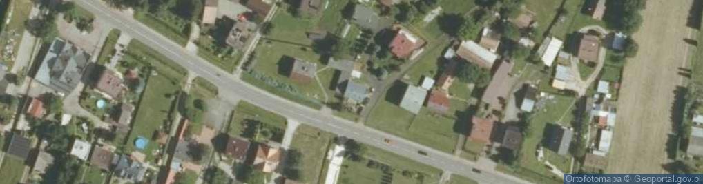 Zdjęcie satelitarne Skrzyszów ul.
