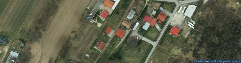 Zdjęcie satelitarne Skrzyszów ul.