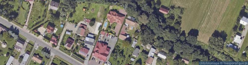 Zdjęcie satelitarne Skrzyszów ul.