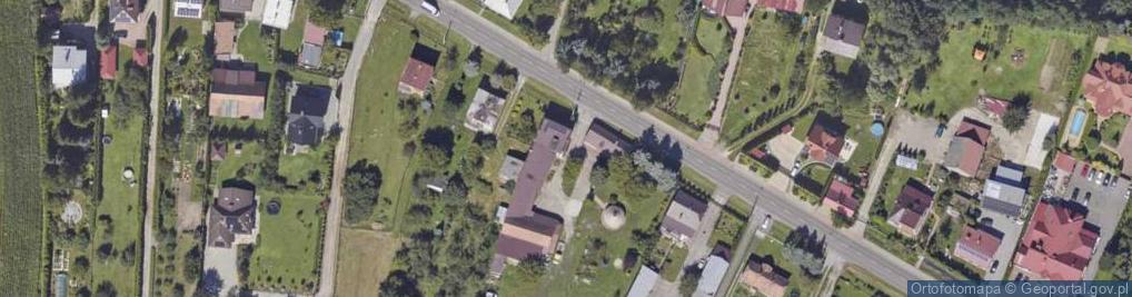 Zdjęcie satelitarne Skrzyszów ul.