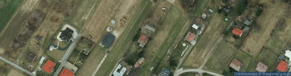 Zdjęcie satelitarne Skrzyszów ul.