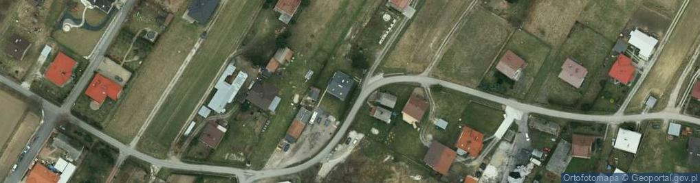 Zdjęcie satelitarne Skrzyszów ul.