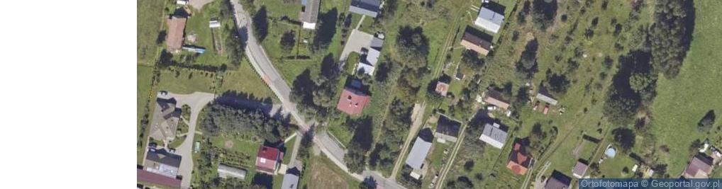 Zdjęcie satelitarne Skrzyszów ul.