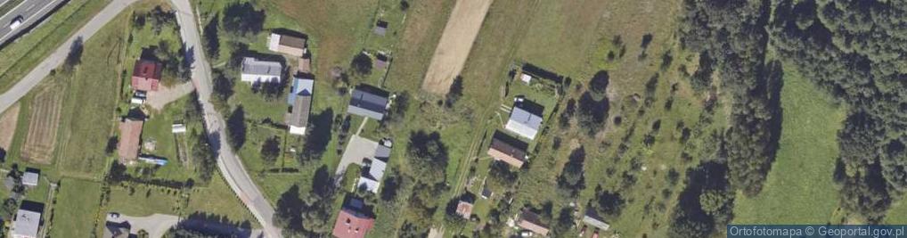 Zdjęcie satelitarne Skrzyszów ul.