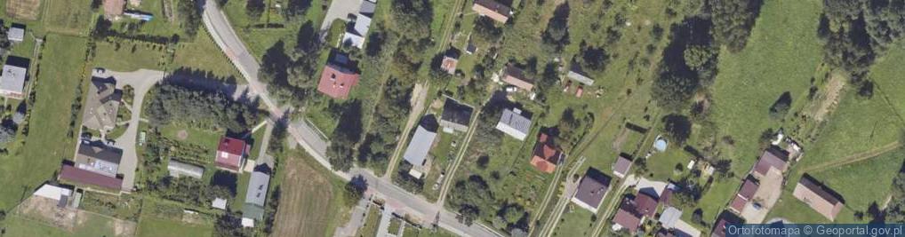 Zdjęcie satelitarne Skrzyszów ul.