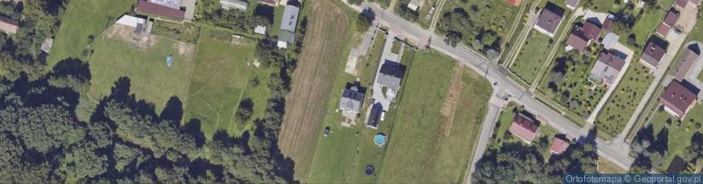 Zdjęcie satelitarne Skrzyszów ul.