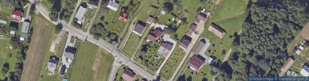 Zdjęcie satelitarne Skrzyszów ul.