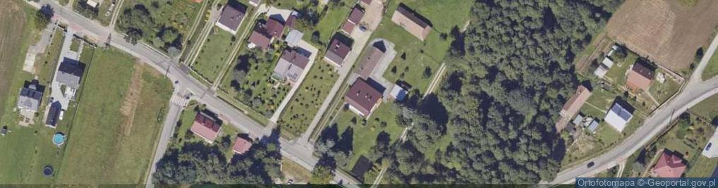 Zdjęcie satelitarne Skrzyszów ul.