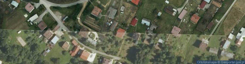 Zdjęcie satelitarne Skrzyszów ul.