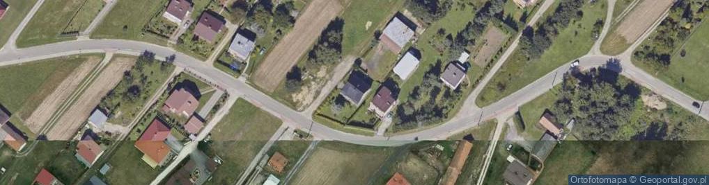 Zdjęcie satelitarne Skrzyszów ul.