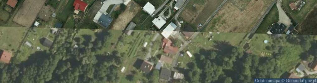 Zdjęcie satelitarne Skrzyszów ul.