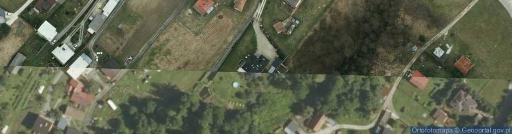 Zdjęcie satelitarne Skrzyszów ul.