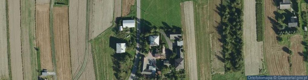 Zdjęcie satelitarne Skrzyszów ul.