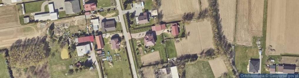 Zdjęcie satelitarne Skrzyszów ul.