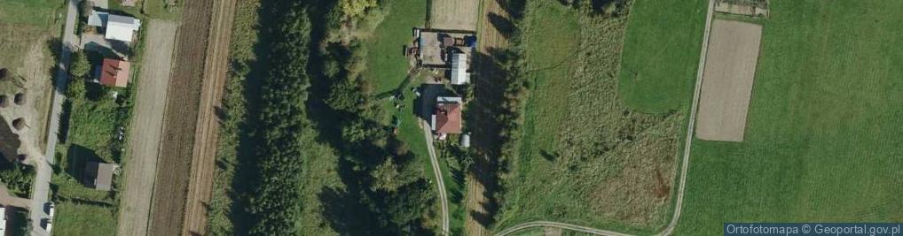 Zdjęcie satelitarne Skrzyszów ul.