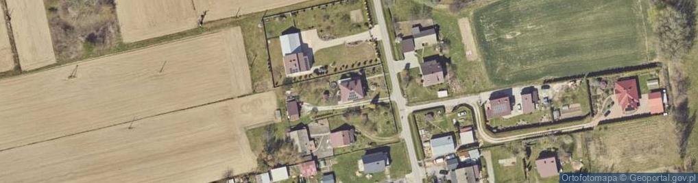 Zdjęcie satelitarne Skrzyszów ul.