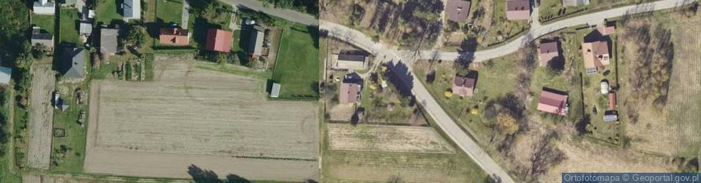 Zdjęcie satelitarne Skrzyszów ul.