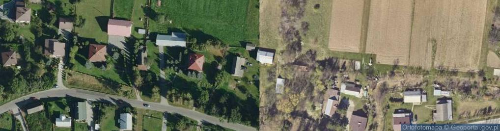 Zdjęcie satelitarne Skrzyszów ul.