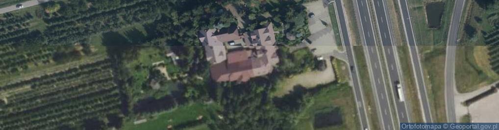 Zdjęcie satelitarne Skurów ul.