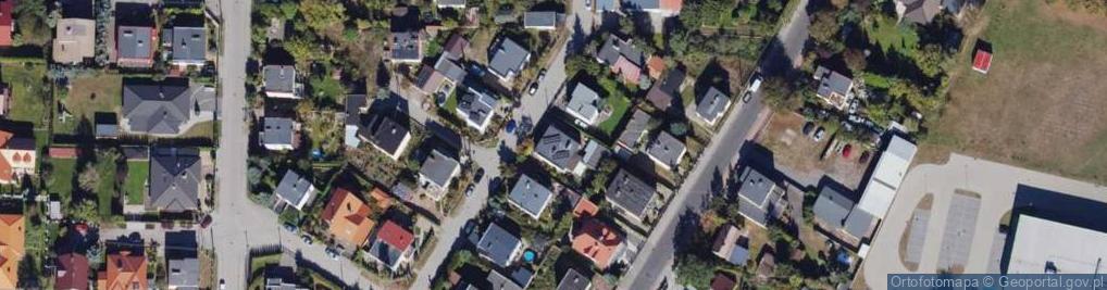 Zdjęcie satelitarne Skośna ul.