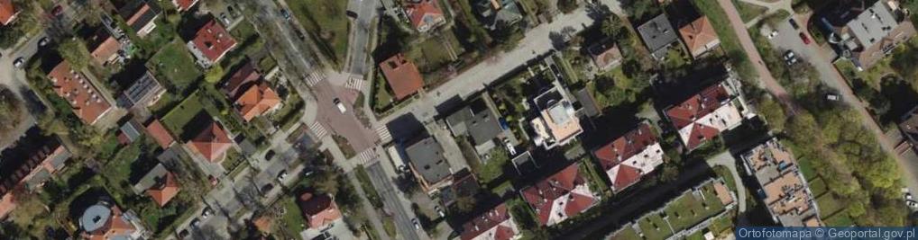 Zdjęcie satelitarne Skarpowa ul.