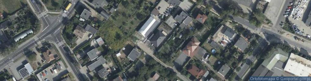Zdjęcie satelitarne Skautowa ul.