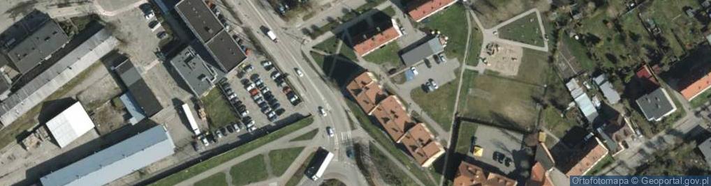 Zdjęcie satelitarne Skarszewska ul.