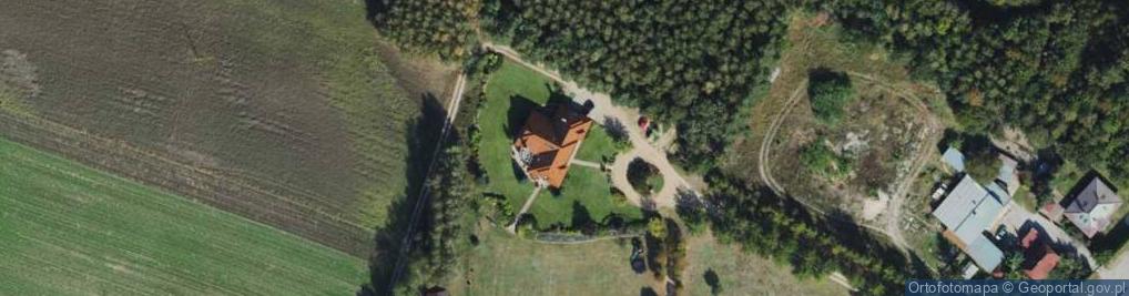 Zdjęcie satelitarne Skośna ul.