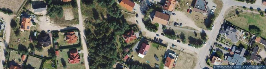 Zdjęcie satelitarne Skośna ul.