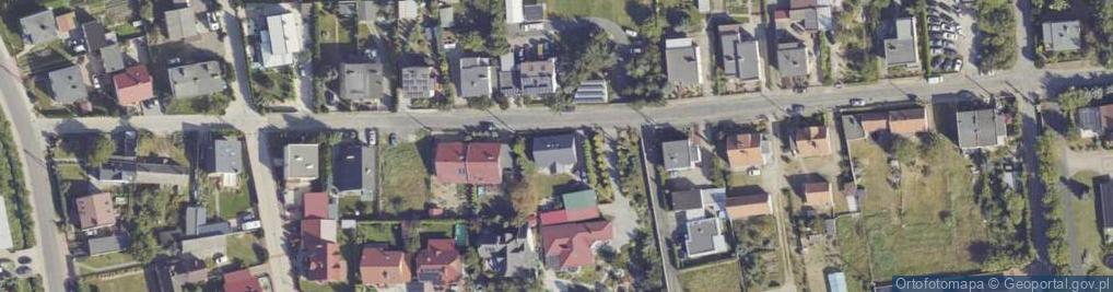Zdjęcie satelitarne Skrzydlata ul.