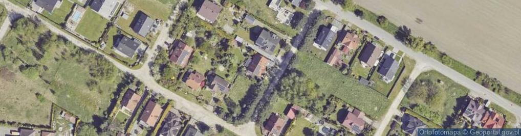 Zdjęcie satelitarne Skowronków ul.