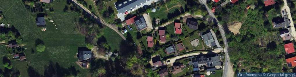 Zdjęcie satelitarne Skowronków ul.