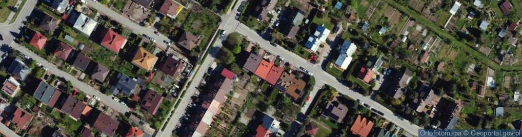 Zdjęcie satelitarne Skarbka ul.