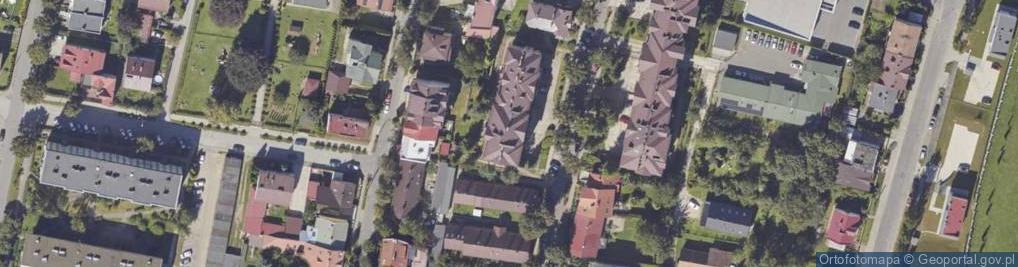 Zdjęcie satelitarne Skargi Piotra, ks. ul.