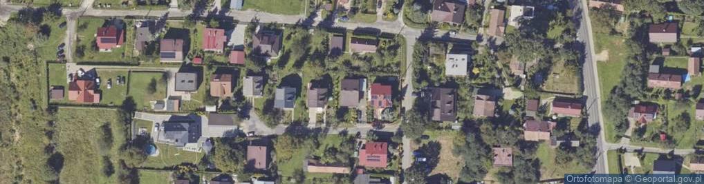 Zdjęcie satelitarne Skryta ul.