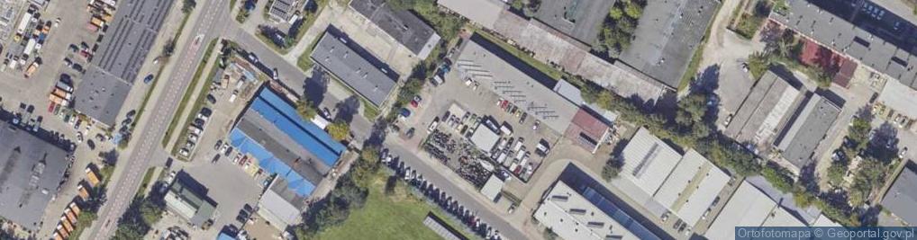 Zdjęcie satelitarne Skrzyszowska ul.