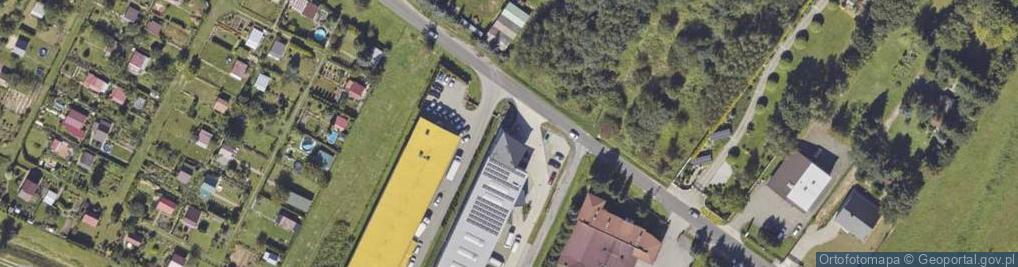 Zdjęcie satelitarne Skrzyszowska ul.