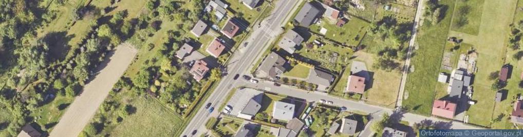 Zdjęcie satelitarne Skowronków ul.