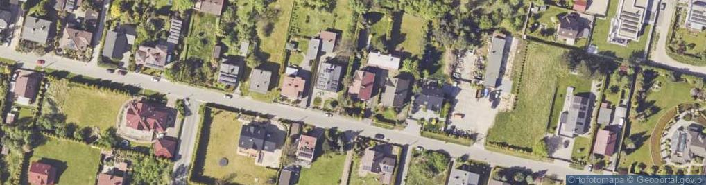 Zdjęcie satelitarne Skowronków ul.