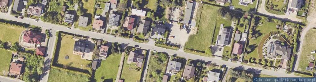 Zdjęcie satelitarne Skowronków ul.