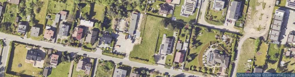 Zdjęcie satelitarne Skowronków ul.