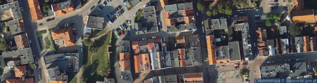 Zdjęcie satelitarne Skromna ul.