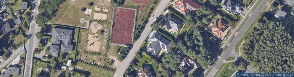 Zdjęcie satelitarne Skierki ul.