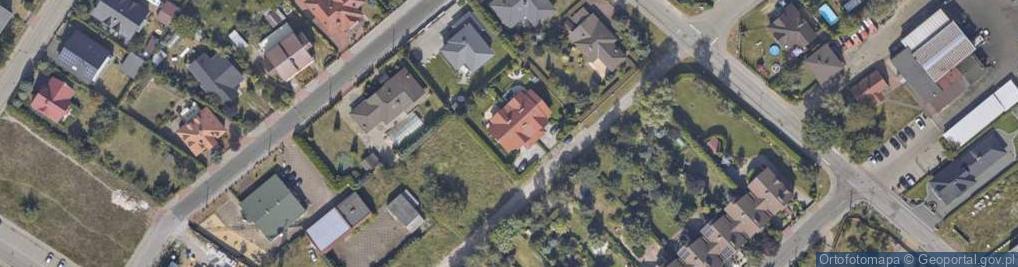 Zdjęcie satelitarne Skierniewicka ul.