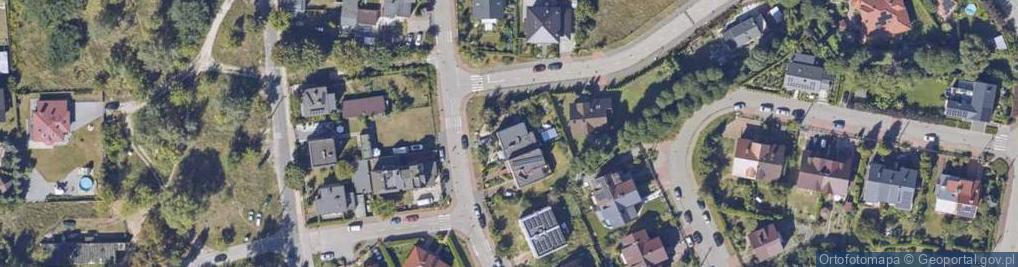 Zdjęcie satelitarne Skryta ul.