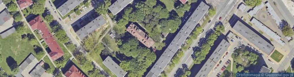 Zdjęcie satelitarne Skłodowskiej-Curie Marii ul.