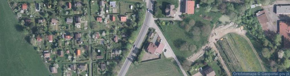 Zdjęcie satelitarne Skoczowska ul.