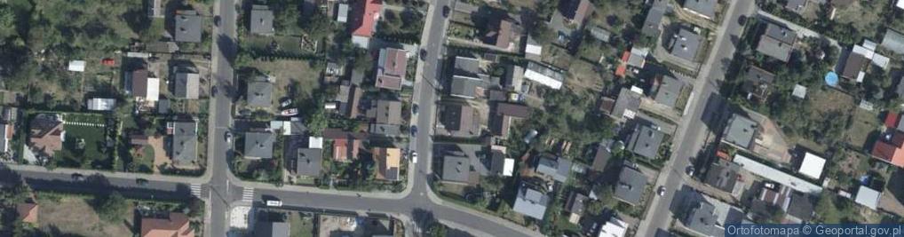 Zdjęcie satelitarne Skośna ul.