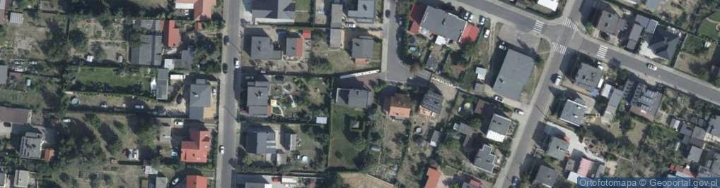 Zdjęcie satelitarne Skośna ul.