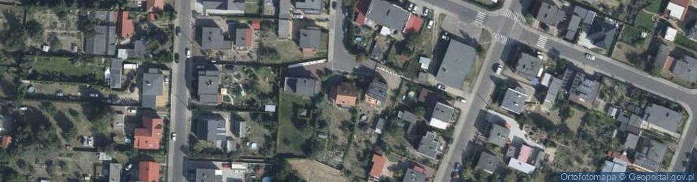 Zdjęcie satelitarne Skośna ul.